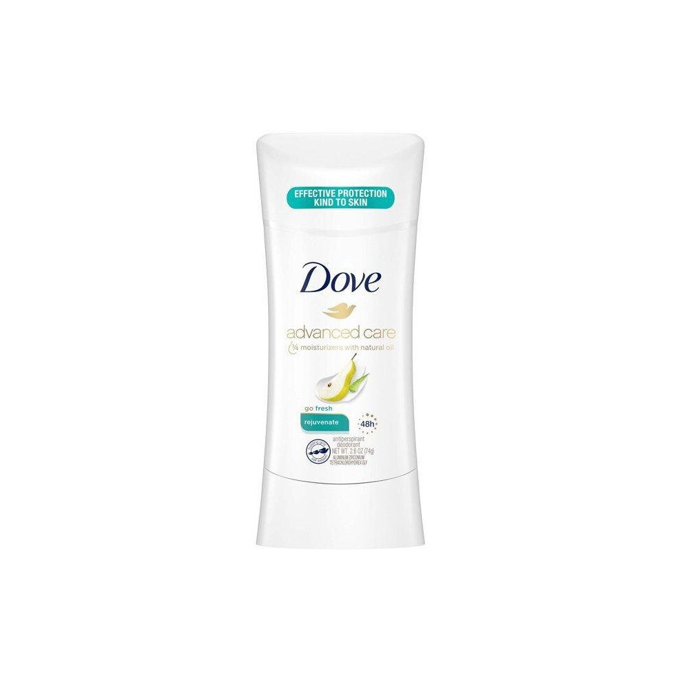 Dove Advanced Care Antiperspirant Deodorant Stick Rejuvenate, 2.6 Oz