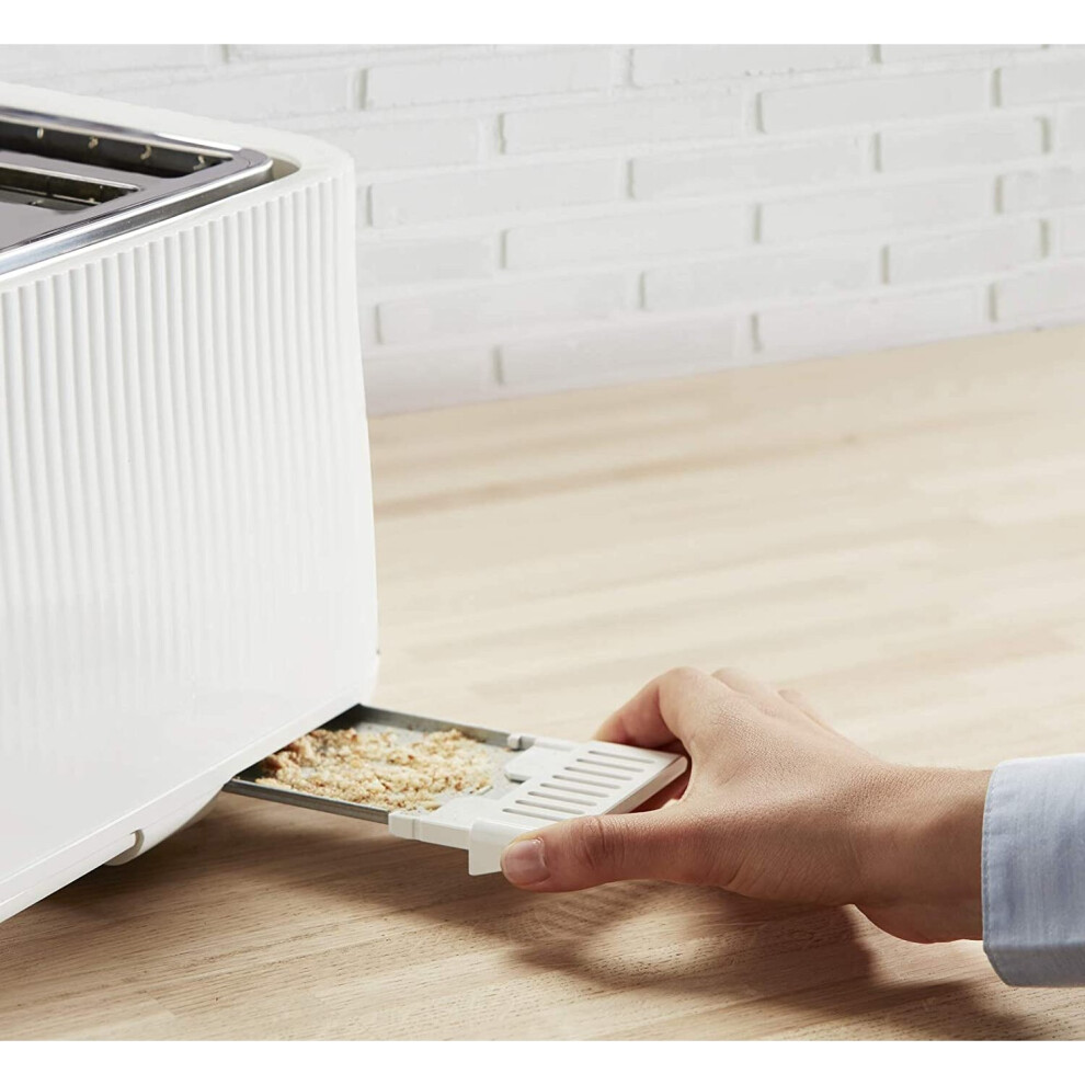 tefal-loft-tt760140-4-slot-toaster-white-slice--plastic--1700-w---uk-stock