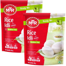 MTR Rice Idli Mix 200g,Breakfast Mix Easy to Prepare (Pack of 2)