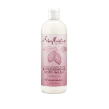 SheaMoisture Body Wash Replenishing Cocoa Almond, 19.8 Oz.