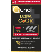Qunol, Ultra CoQ10, 100 mg, 60 Softgels