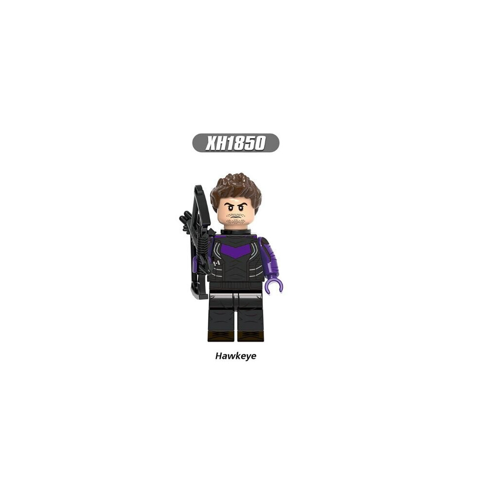 (Hawkeye) Hawkeye Superhero Minifigure Hawkeye Kingpin Yelena Block Figure Fit Lego Toy Collection