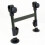 Abode Double Clamp-On Adjustable Bedchair Support Leg 1
