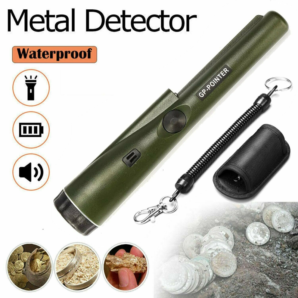 (Green) Pinpointer Pin Pointer Probe Finder Metal Detector