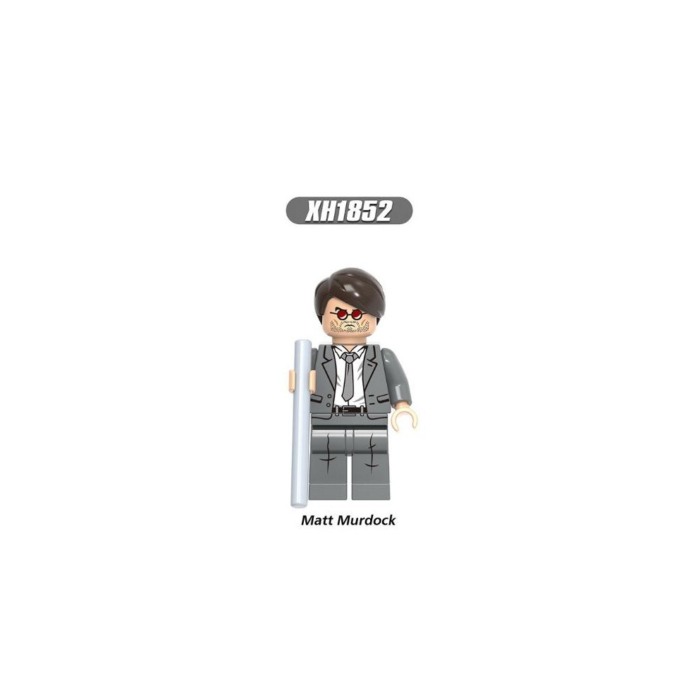 (Matt Murdock) Hawkeye Superhero Minifigure Hawkeye Kingpin Yelena Block Figure Fit Lego Toy Collection