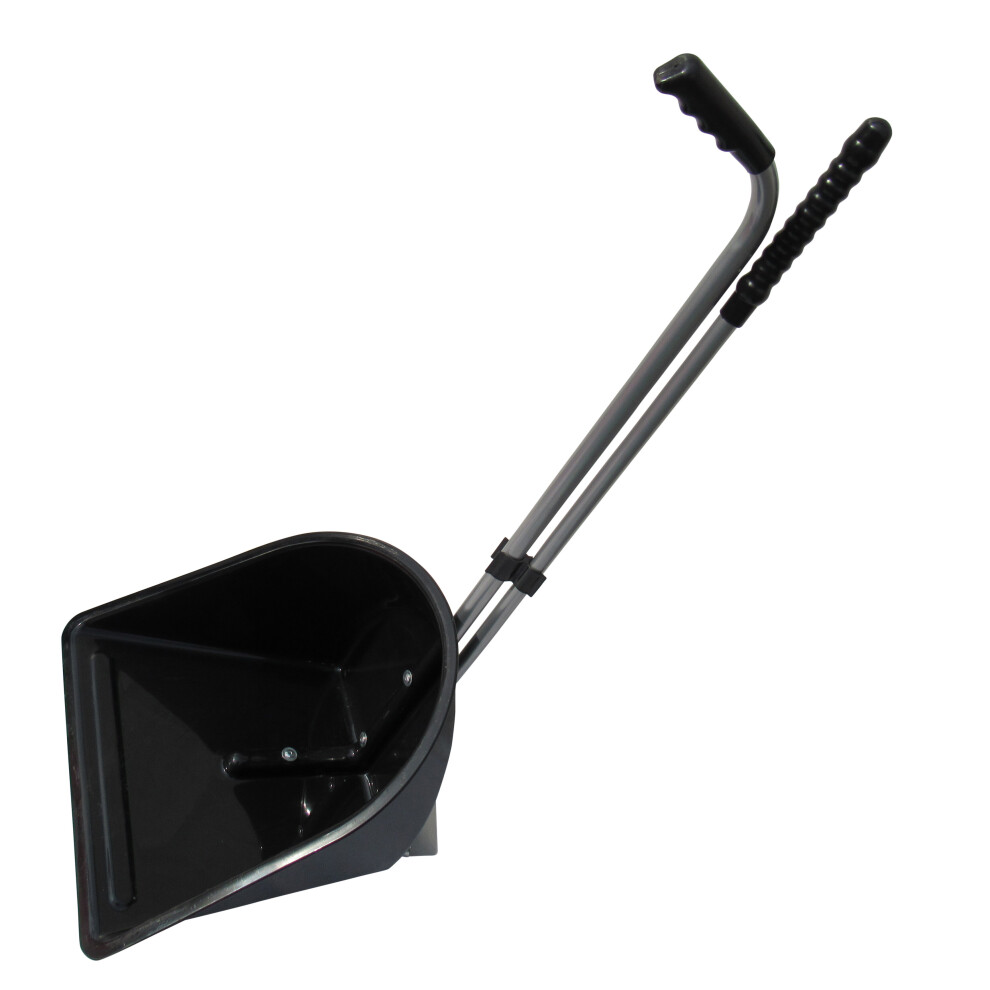 Horse Poop Scoop and Rake (Manure Equestrian Heavy Duty Black)