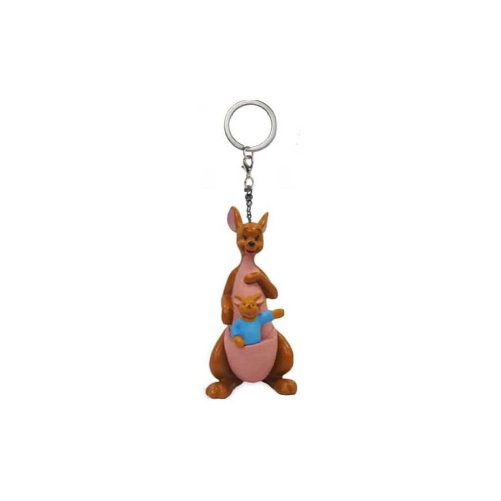 Kanga Kangaroo Roo 3 Key Ring Keychain PVC Ornament Charm Figure