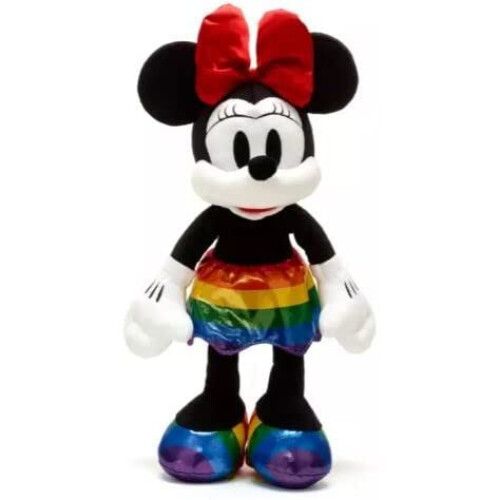 Disney Minnie Mouse Rainbow Medium Soft Plush Doll Toy 43cm