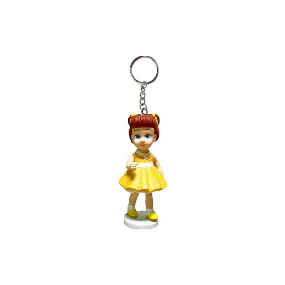 Disney Toy Story Gabby Gabby Doll Key Ring Keychain Ornament Pvc Figure Yellow
