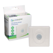(No Neutral 200w Light Switch Wall) Occupancy Sensor PIR Motion Light Switch Ceiling Recessed Wall Long Short Range