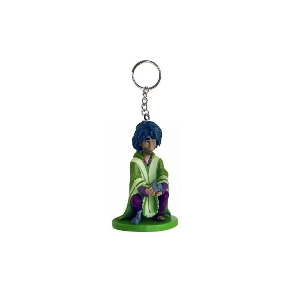 Disney Encanto Bruno Madrigal Key Ring Keychain Pvc Figure Figurine Ornament Green