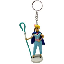 Toy Story 4 Bo Peep Blue Key Ring Keychain Figure 3 Woody Friend Charm