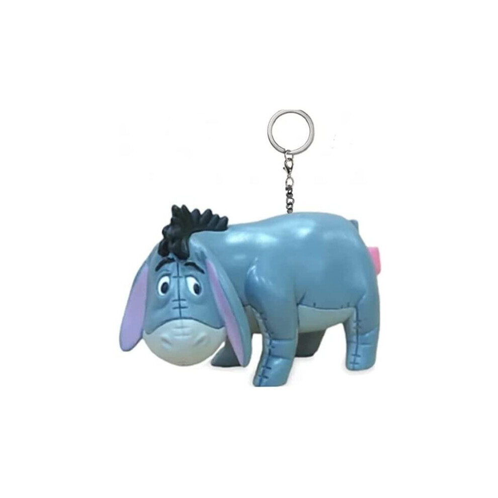 Eyore Donkey Pvc Key Ring Keychain Figure Figurine Winnie Pooh 4 Charm