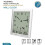 Radio Control Large LCD  Digital Analog  Style Wall Clock 3