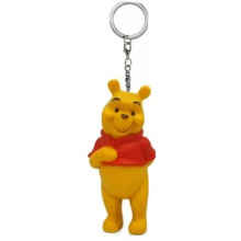 Winnie Pooh Bear PVC Key Ring Keychain Ornament Figure Figurine Charm