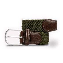 Swole Panda Unisex Recycled Woven Adjustable Belt Large Khaki Green