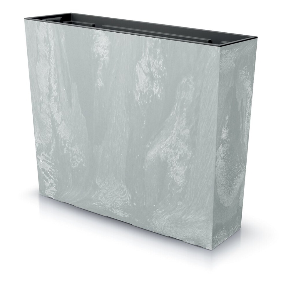 Urbn-Garden (Concrete ) Tall Concrete Rectangle Planter Indoor & Outdoor Floor Standing Plant Pot
