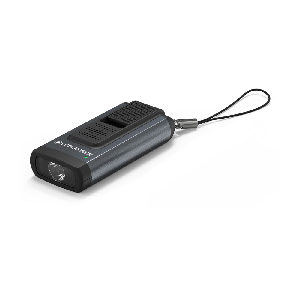LED Lenser K6R SAFETY torch with alarm - 400 lumen - USB charge - flashlight