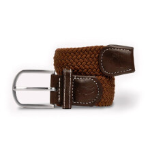 Swole Panda Elasticised Recycled Woven Adjustable Belt Large - Brown