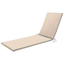 (Yellow) Alan Symonds Outdoor Water Resistant Foam Filled Sun Lounger Pad