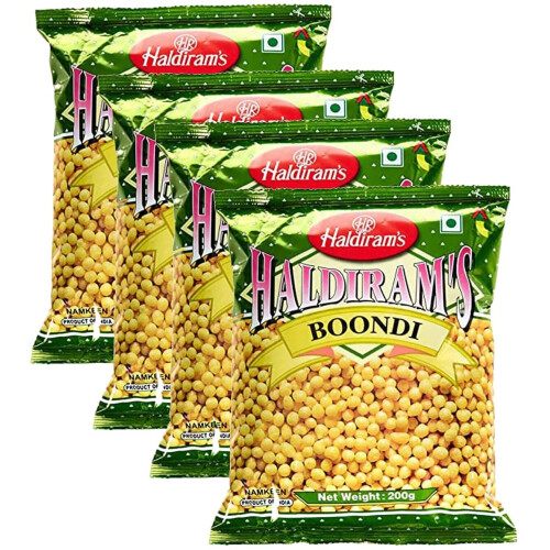 (Pack of 4) Haldiram Boondi 200g