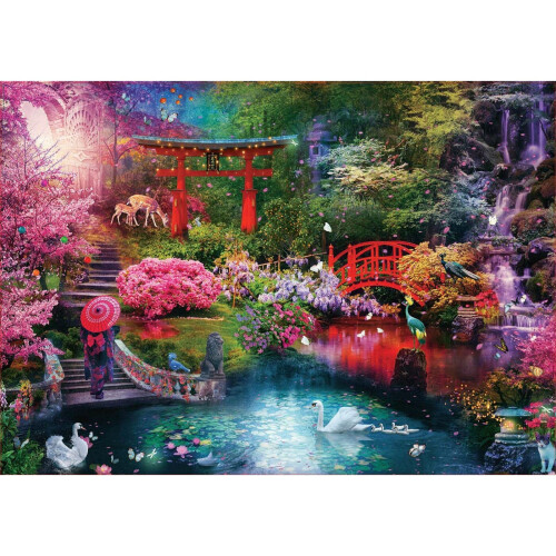 Puzzle 3000 pezzi: Giardino Giapponese 1
