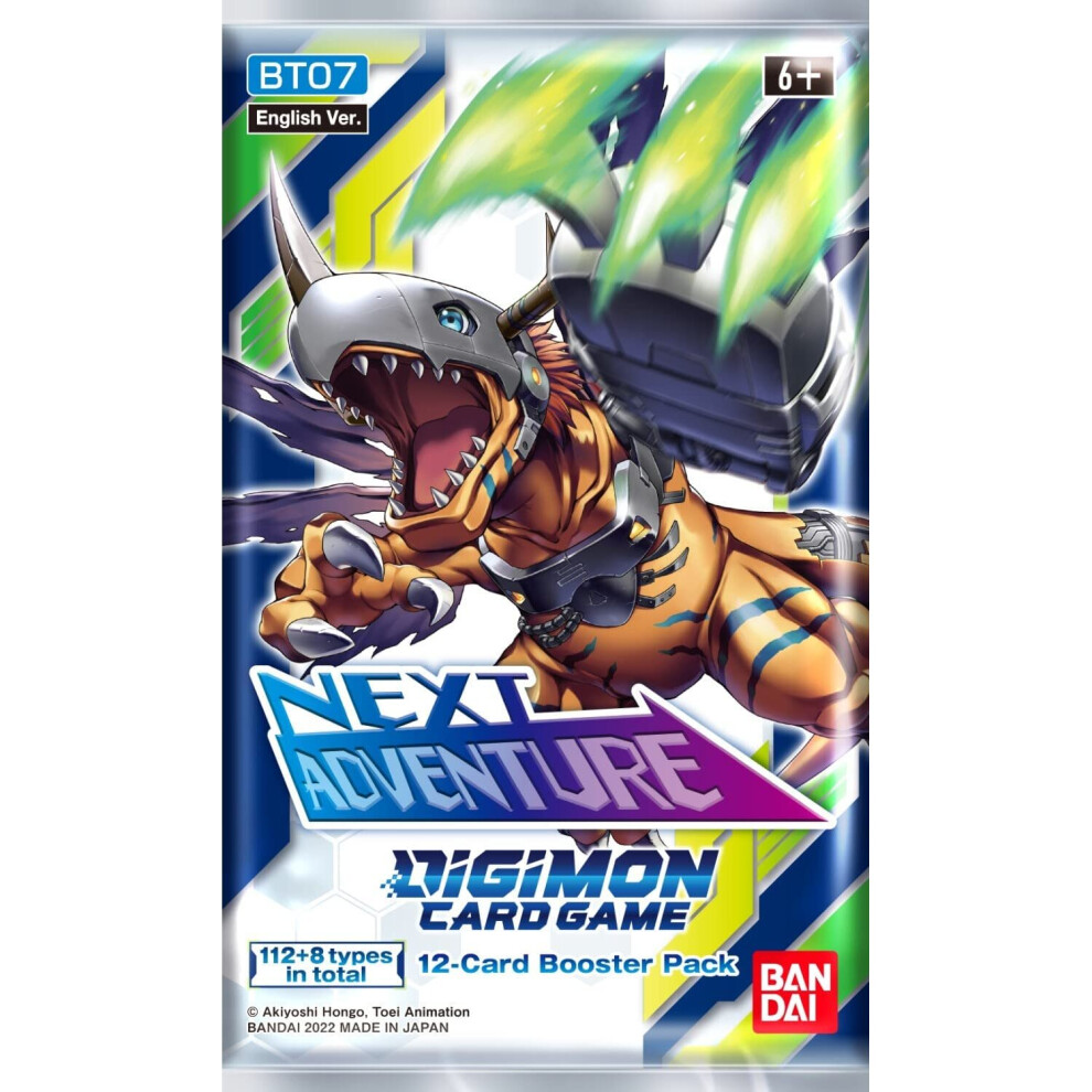 BANDAI | Digimon Card Game: Booster - Next Adventure BT07 | Card Game | Ages 6+ | 2 Players | 10 Minutes Playing Time...