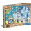 Clementoni Clementoni 39666 2 Disney Maps Frozen 1000 Pieces, Made in Italy, Jigsaw Puzzle for Adults, Multicolor, Medium 1