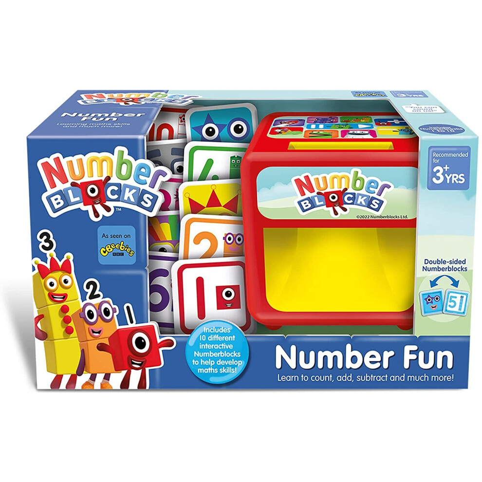 Numberblocks AN10 Toy-Count With Number Blocks And Learn Basic Maths-Perfect For Interactive Play & Child Development, Features..