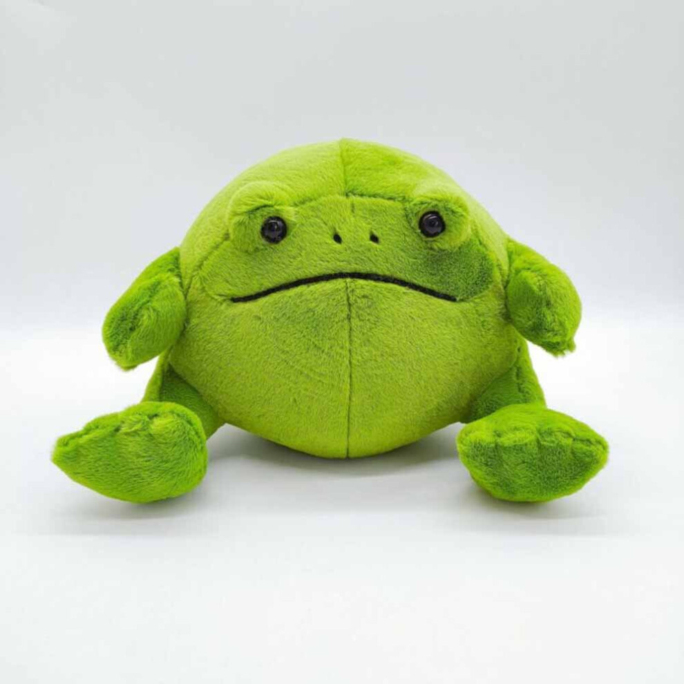 Brand New Jellycat Ricky Rain Frog Soft Plush Toy Green Grumpy