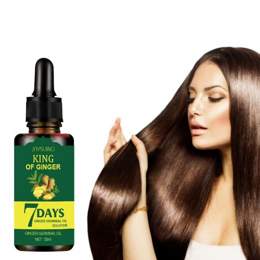 3 Pack Ginger Germinal Oil Hair Growth Serum Essential Oil Hair Loss Treatment Hair Care