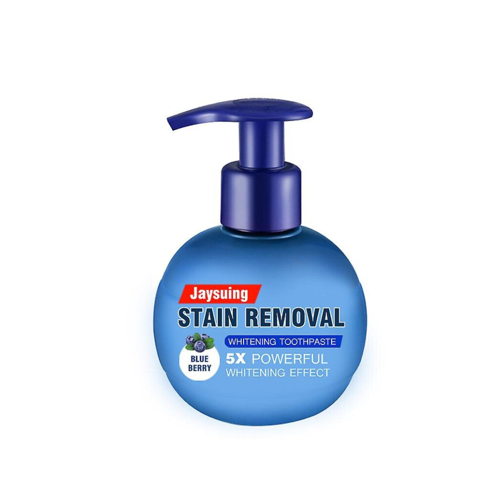 (Blueberry) Baking Soda Toothpaste Stain Removal Whitening Toothpaste Fight Bleeding Gums
