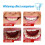 (Passion Fruit) Baking Soda Toothpaste Stain Removal Whitening Toothpaste Fight Bleeding Gums 3