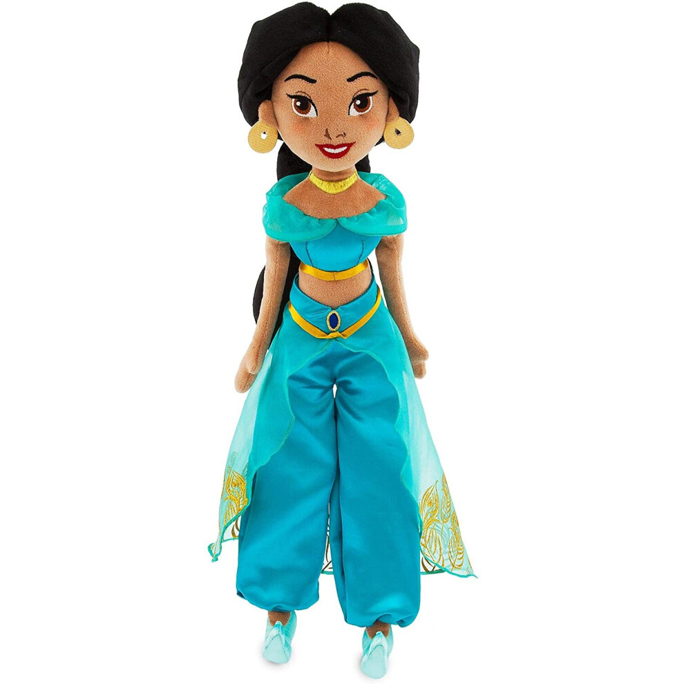 Disney Store Princess Jasmine Soft Toy Doll, Aladdin, 48cm/18", Toy