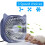 Mini-USB-Ventilator Tischventilator, 3-stufig regelbar, 360 drehbar, USB-Handventilator 3