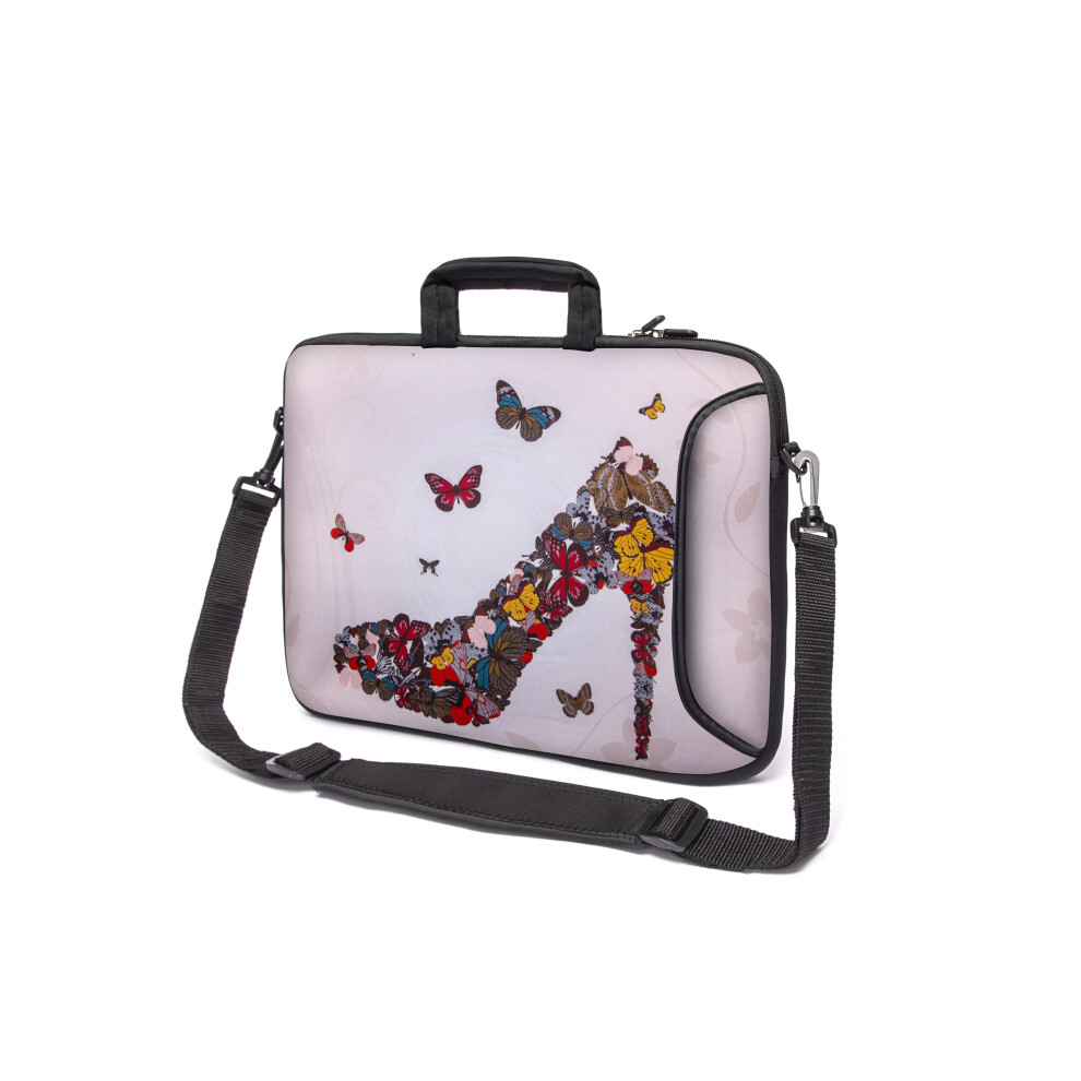 (Higheel) 15" Inch Tablet Laptop Notebook Handle Strap Bag Multicoloured 5056543416865