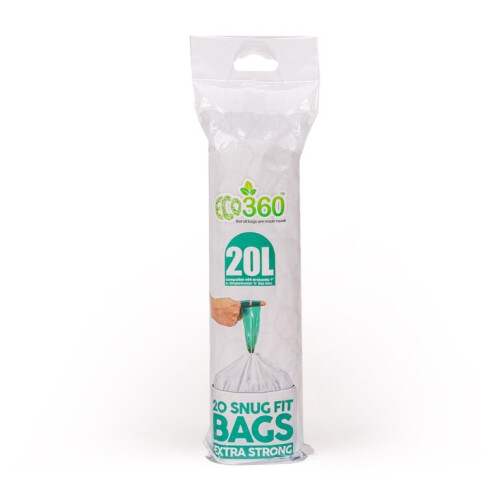 Eco360 Brabantia Compatible Bin Liners 20L Pack 20