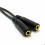 (1 Metre) Earphone 3.5mm AUX Splitter 3