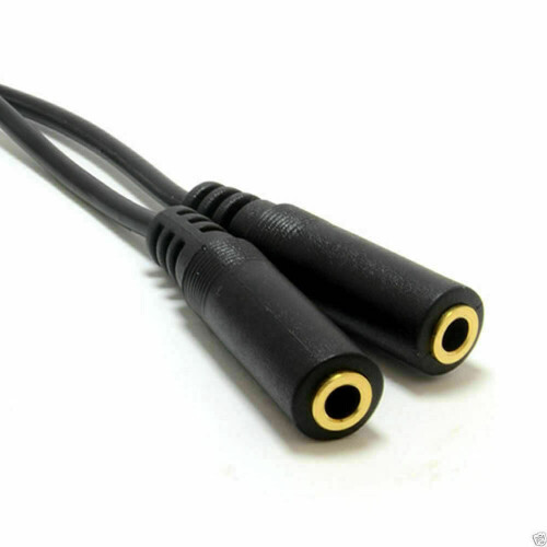 (1 Metre) Earphone 3.5mm AUX Splitter 2