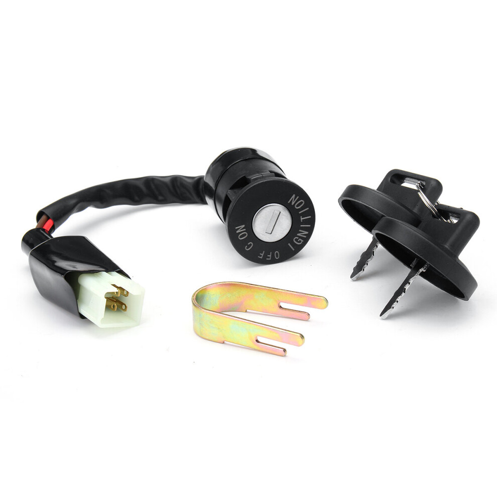 Ignition Key Switch With 2 Keys Fit For Polaris Sportsman Outlaw 90 2001-2014 Black 762179056249