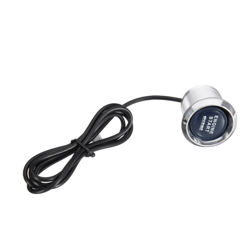 Neuer Auto-Motorstart-Taster Zündstarter Universal-Kit mit blauer LED 2