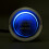 Neuer Auto-Motorstart-Taster Zündstarter Universal-Kit mit blauer LED 5