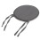 30x30cm Round Circular Removable Chair Cushion Seat Pads Soft Covers Bistro Dining Home Multipurpose 8