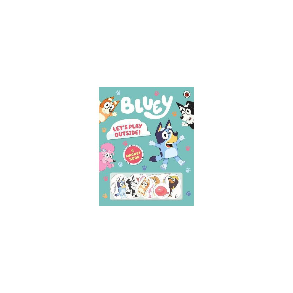 Bluey: Let's Play Outside!: Magnet Book