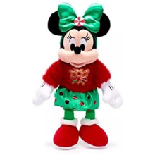 Disney Minnie Mouse Holiday Cheer: Medium Soft Plush Doll Toy - Adorable Seasonal Gift