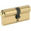 Yale Yale Euro Double Cylinder Standard Security 50:10:40 100Mm Brass 1