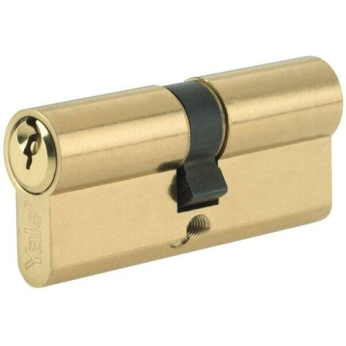 Yale Yale Euro Double Cylinder Standard Security 50:10:40 100Mm Brass