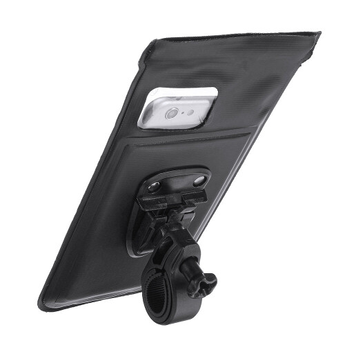 Nova Bolsa Frontal à Prova de Água para Guidão de Bicicleta para Suporte de Telefone com Ecrã Táctil de 6. 0 polegadas 1