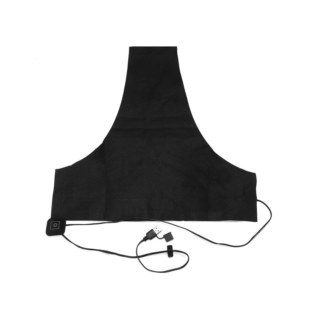 Usb Electric Heating Pads Cloth Thermal Vest Motorcycle Winter Warmer Gear Temperature Adjustment 762179050759