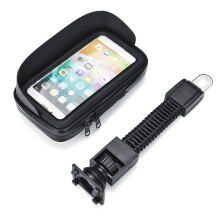 Novo suporte de telemóvel GPS à prova de água com proteção solar de 4. 7'' anti-UV para moto.